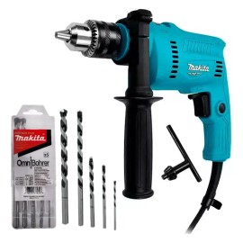 Taladro Rotomartillo M0801b Makita 570w + Juego De Brocas