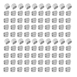 M6 Helicoil Kit 6 mm Helicoil 304 Stainless Steel 100 Pieces 304 Stainless Steel Screw Wire Sleeve Thread Repair Insert Assortment Kit M6X1.0X1.5D