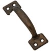 National Hardware N164-848 V170 Sash Lift in Antique Brass