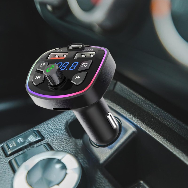 Transmitter for Car - Wireless Car Music Connector FM Radio