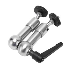 Adjustable Articulating Friction Arm Ball Head Universal Camera Rotating Arm Mount with 1/4 Inch Thread Screw for LCD Monitor Tripod Flash Light 7in