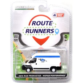 GREENLIGHT 1:64SCALE ROUTE RUNNERS SERIES 4 Green Light 1:64 Scale Root Runners Series 4 "2014 Ram Promaster - Mopar Performance"