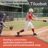 Tiluobat The Yellow Baseball Swing Trainer kit Includes 12 Training