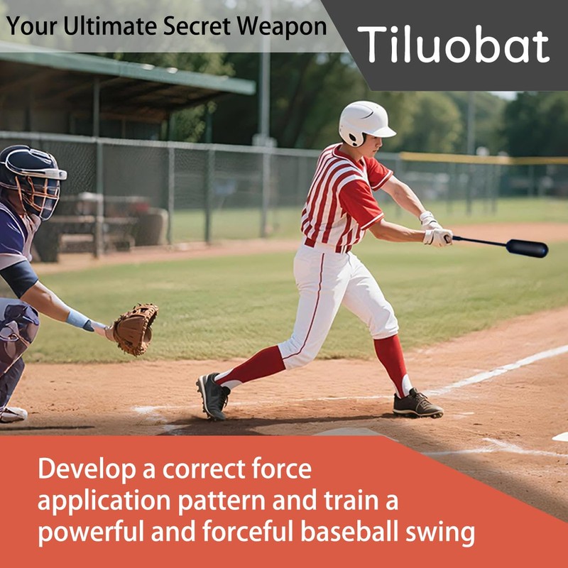 Tiluobat The Yellow Baseball Swing Trainer kit Includes 12 Training