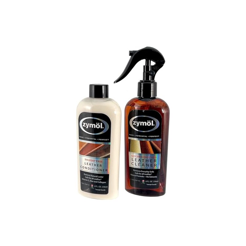 Zymol Leather Cleaner, Car Leather Care (1 Pack - KIT)