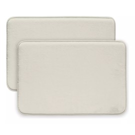 Bluelander Tapete Baño Antideslizante Absorbente Memory Foam 2 Piezas