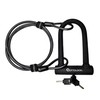 OTTOLOCK Sidekick Compact U-Lock and Cable Bundle - Heavy Duty