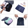 OSDUE Foldable Waterproof Packing Cubes, 8 PCS Travel Organiser Packing