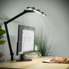 Mount-It! LED Desk Lamp with Adjustable Swing Arms and Clamp