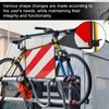 Pack of 10 Luggage Straps for Warning Sign Italy Bicycle