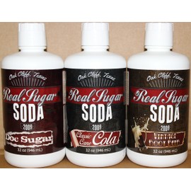 Classic Cane Sugar Soda Syrup 12 Pack Case