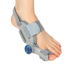 ROHVEMJ Adjustable Bunion Corrector for Women Big Toe Bunion Corrector for Men Adjustable Fit for All Foot Sizes (Gray)