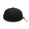 Weuiean CSG-955 Men's Roll Cap, Cotton Hat, Round, Drawstring, Adjustable,