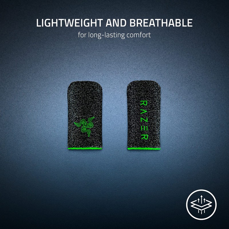Razer Gaming Finger Sleeve - Non-Slip Finger Sleeve for Mobile