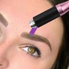 Purple Microblading Needles Nano 0.16 mm Eyebrow Stainless Steel Tattoo