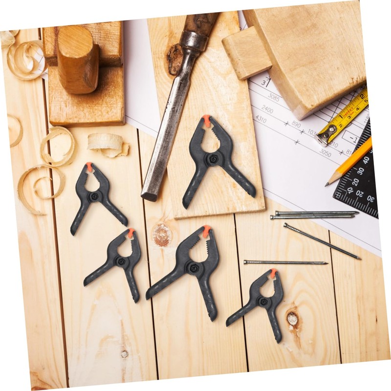 CIYODO 10 Pack Heavy Duty Spring Clamps Plastic Woodworking Clamps