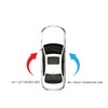 Passenger Side Replacement Heated Mirror Glass No Rear Mount, Compatible