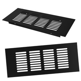 KONTONTY Sturdy Aluminum Ventilation Grille Mesh for Heater Vents Floor Air Return Covers Cabinet Vents