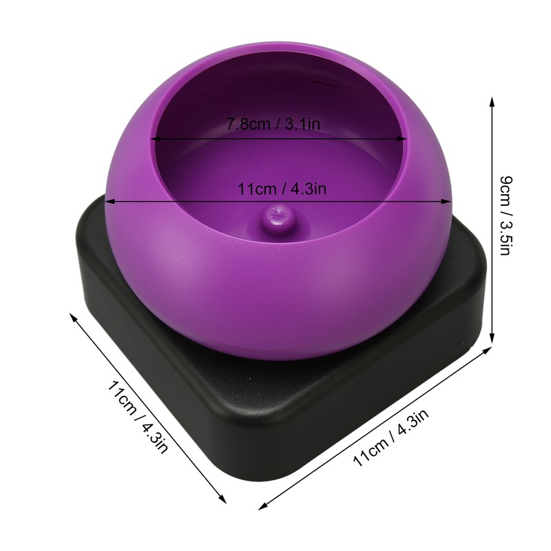 Electric Bead Spinner Bowl Adjustable Speed CW CCW Rotation USB