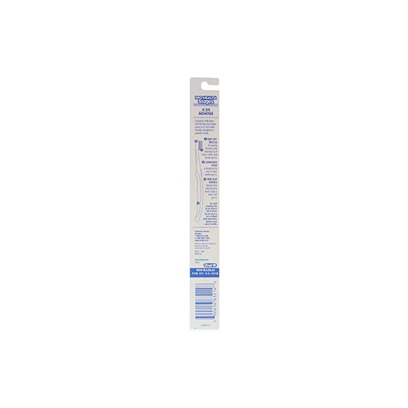 Oral-B Pro-Health Stage 1 Baby Soft Toothbrush 1 ea (Pack