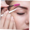 WOONEKY 3 Sheets Waterproof Eyebrow Temporary Brow Stickers Realistic Eyebrow