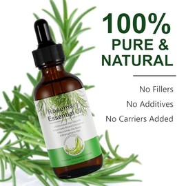 Rosemary Oil for Hair, Pure Rosemary Oil for Scalp and Hair, 60 ml, 2 Pieces Rosemary Oil for Hair, Natural Rosemary Oil for Hair Growth