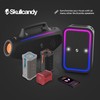 Skullcandy Barrel Bluetooth Boombox Speaker – Water-Resistant Wireless Portable Speaker,
