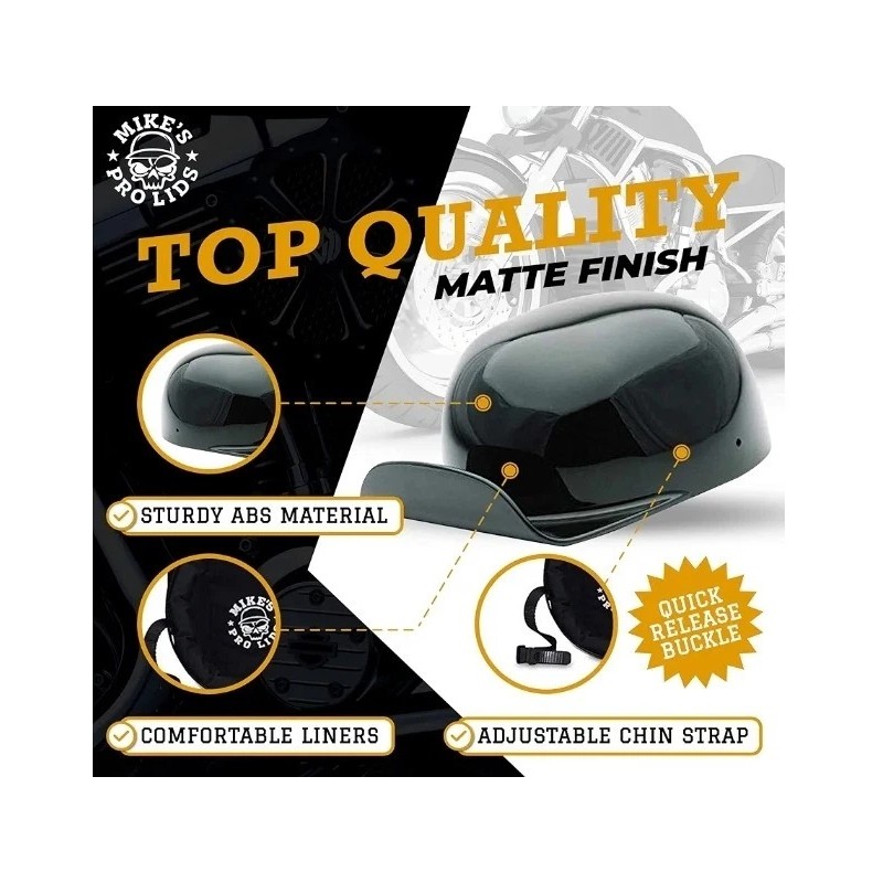 Mikes Pro Lids Motorcycle Helmet Harsh Bill Doughboy 2.0