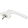 Window Handle Roto Line Lockable 40 Nm Traffic White with