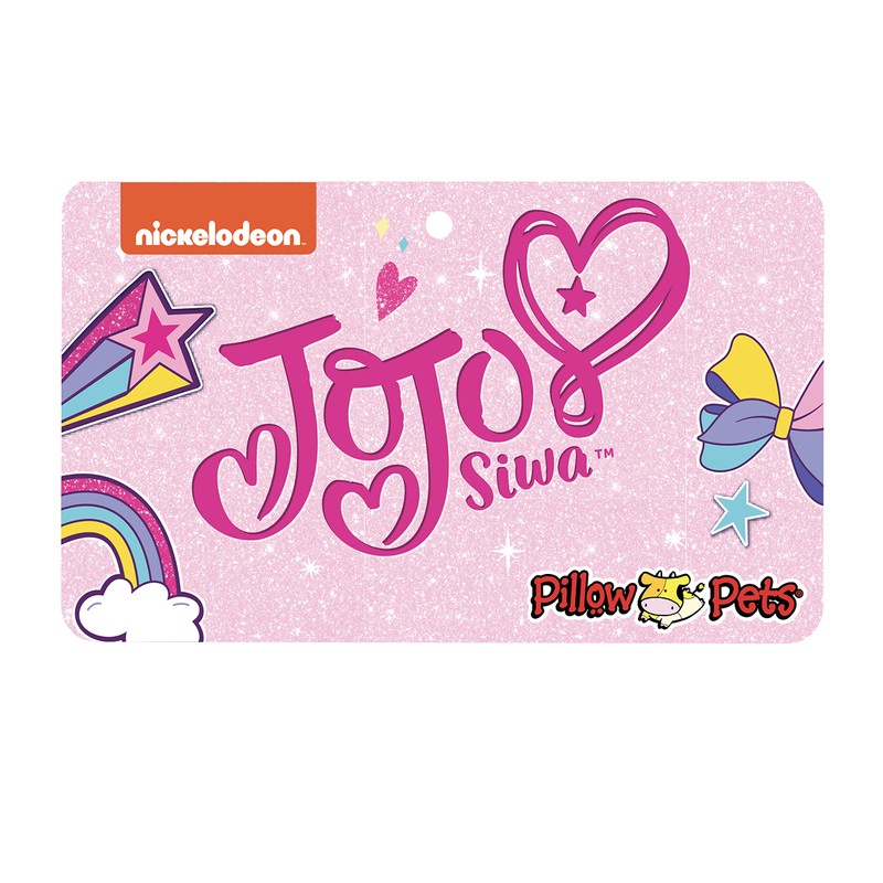 Pillow Pets JoJo Siwa - Peluche de unicornio arcoíris