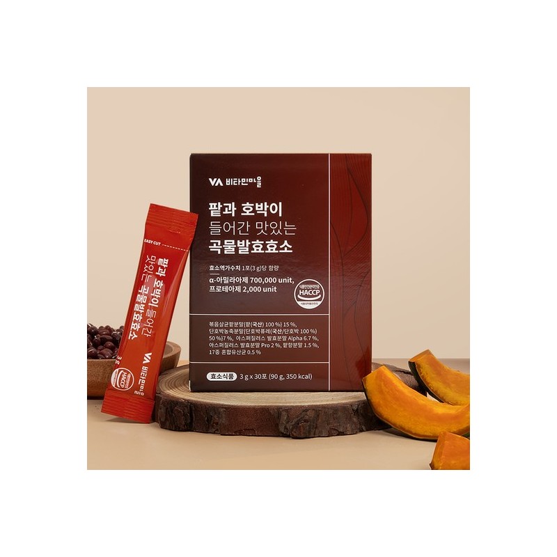 Vitamin Village Delicious Grain Fermented Enzyme with Red Beans and