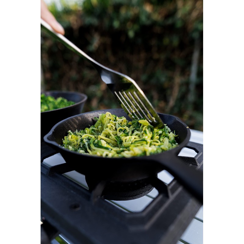 Stansport Double Burner Cast Iron Stove with Regulator Hose (209-100)