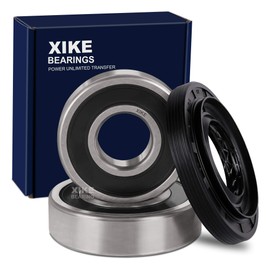 XiKe 4036ER2004A, 4280FR4048E and 4280FR4048L Front Load Washer Tub Bearing ＆ Seal Kit Rotate Quiet and Durable, Replacement for LG and Kenmore, 1267489, AH3522855, AP4438637, EA3522855, PS3522855.
