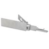 Key Decoder 2 in 1 Stainless Steel Key Pick Up