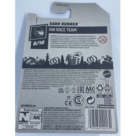 Hot Wheels - 2021 Sand Burner - HW Race Team 8/10 [Blue] #233/250