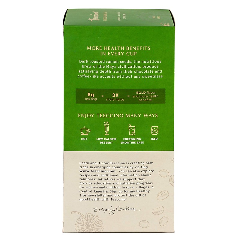 Teeccino Herbal Tea – Maya Chai – Rich & Roasted