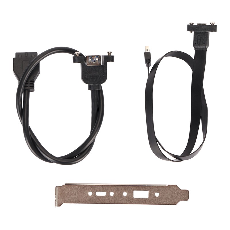 Type E to Type C Front Panel Cable 1.6ft Long