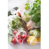 500 Polythene Bags on a Roll Fruit Vegetable Clear Plastic
