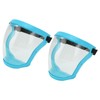 2pcs Protective Face Cover Dustproof Safety Elastic Belt Reusable Face