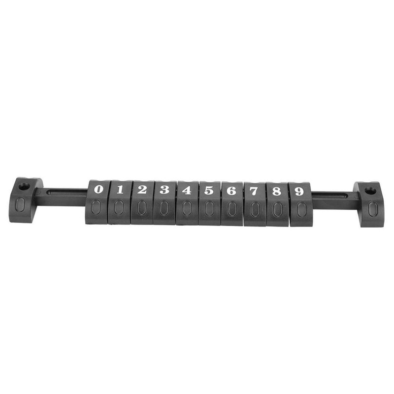 Demeras Table Football Score Counter 2pcs/set 10 Numbers Scoring Indicator(Black