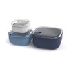 Rotho Ela Set of 3 Food Storage Containers ELA, Plastic