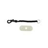 ChuBuddy Springz Chew Holder Black with Natural Strap| for Sensory,