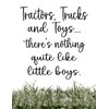 Tractors Trucks Nothing Quite Like Little Boys Barnyard Rustic Farm