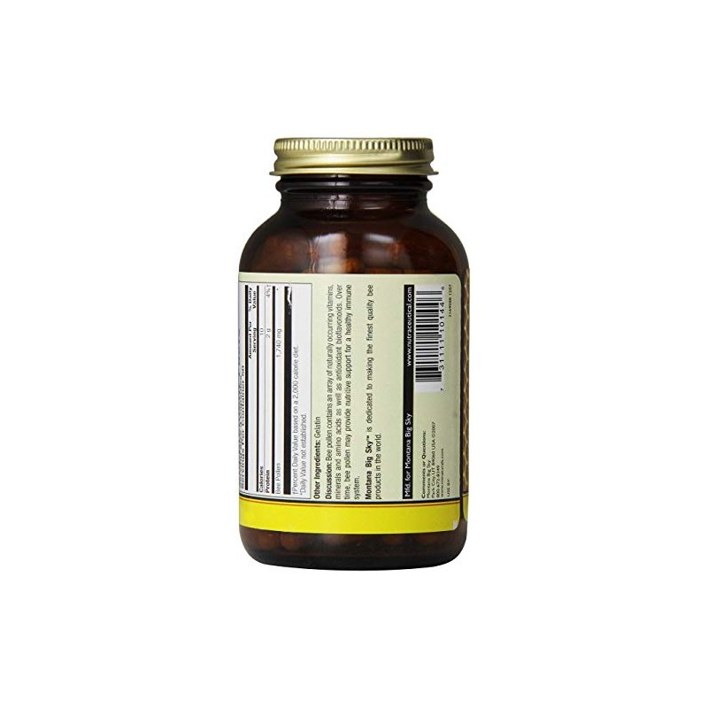 Honey Gardens Bee Pollen, Capsule (Btl-Glass) | 580mg 150ct