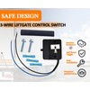 Demfec 3-Wire Liftgate Control Switch Kit, Super Switch Tuck Under