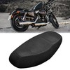sourcing map XXL Black Motorcycle Net Mesh Seat Full Cover