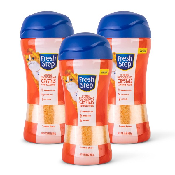 Fresh Step Cat Litter Crystals in Fresh Scent Cat Litter