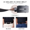 GENEMEN Mens Ratchet Belt Reversible Nylon Belt for Men Causal
