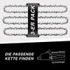 3 tallox Saw Chains 3/8" Pitch .050" 1,3 mm Gauge