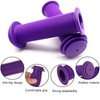 Bike Handlebar Grips, 6 Pairs Solid Color Children's Bike Handlebars,
